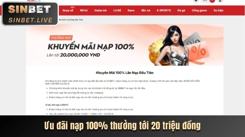 Điền thông tin và xác nhận giao dịch nạp tiền